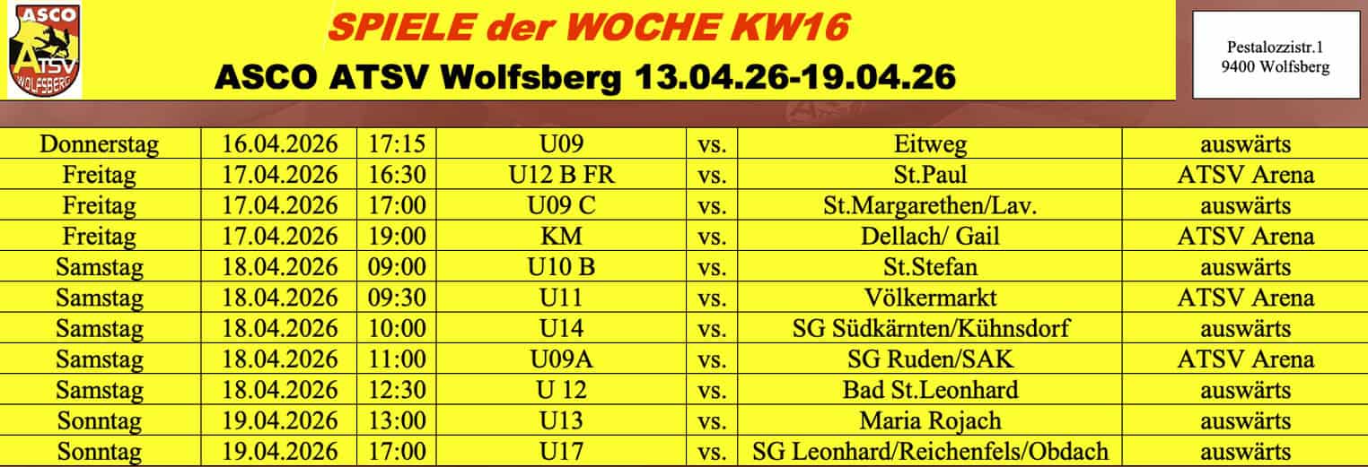 Spielkalender_2026-KW16 Spieltermine KW 16/2026